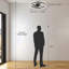 15.75" Low Profile Modern Style LED Ceiling Fan Light, APP+Remote Control, 6-Speed Fan, All Seasons-109247533-93722319-93722321
