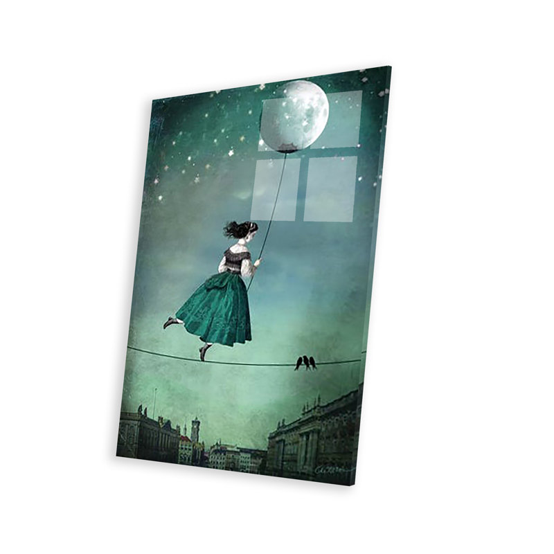 Moonwalk, reproduction sur verre acrylique, H 24 po x l 16 po x P 0,25 po