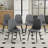 Upholstered Side Chairs With Metal Legs,Armless Dining Chair For Living Room,Kitchen,Dining Room-1312306676-1325694423