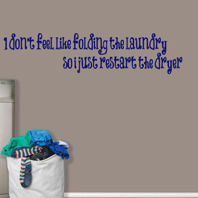 Adhésif décoratif Palu I Don't Feel Like
