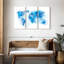 Carte du monde d'Aliaz - Blue Splash-108175041