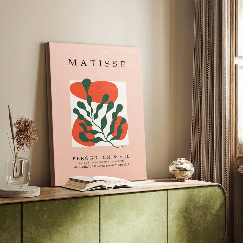 Matisse Cccxxix, reproduction d'art encadrée, H 18 po x l 12 po