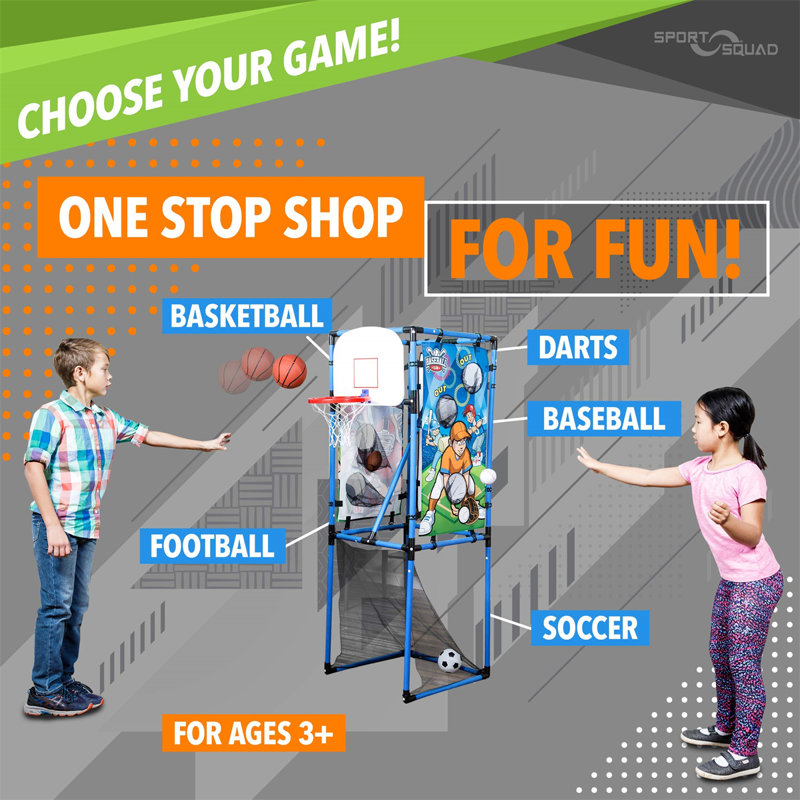5-in-1 Lightweight Multi-Sport Toss Game Set