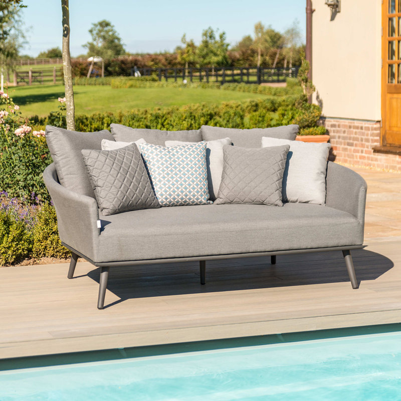 Loveland Outdoor Fabric Daybed, Grey