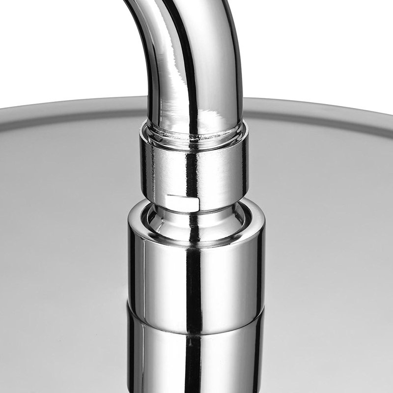 Ensemble de robinet de douche mural Aquaterior, Argent argent