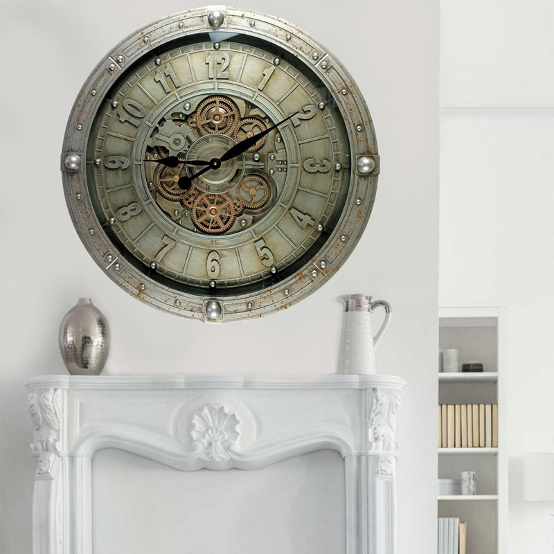 Metal Wall Clock