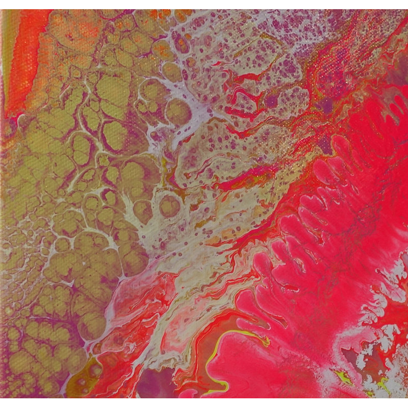 'Aerial Intricacies' - Wrapped Canvas Painting Print