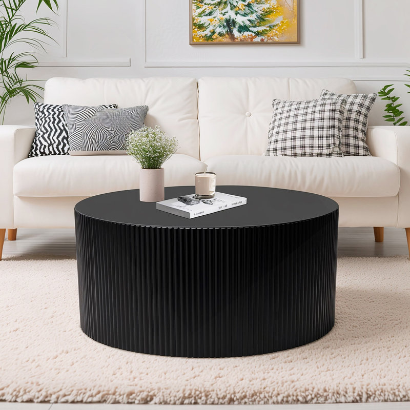 Table basse 35,83 po, Noir