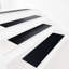 Tapis de marche en vinyle Block-Grip - 2 mm x 48 po x 10 po - noir (paquet de 6)-121787002-130974036