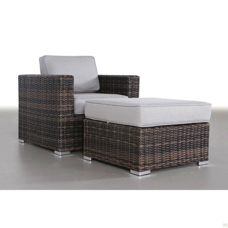 Fauteuil d'appoint rembourré - Aucun assemblage requis
