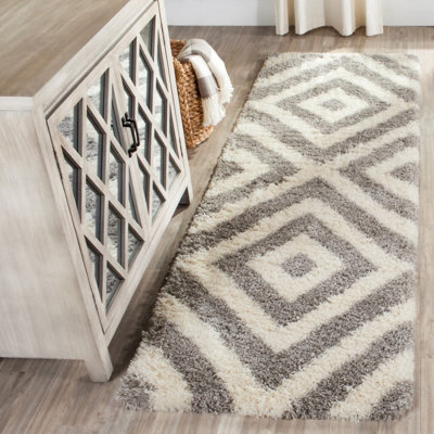 Furlow Shag Performance Geometric Rug