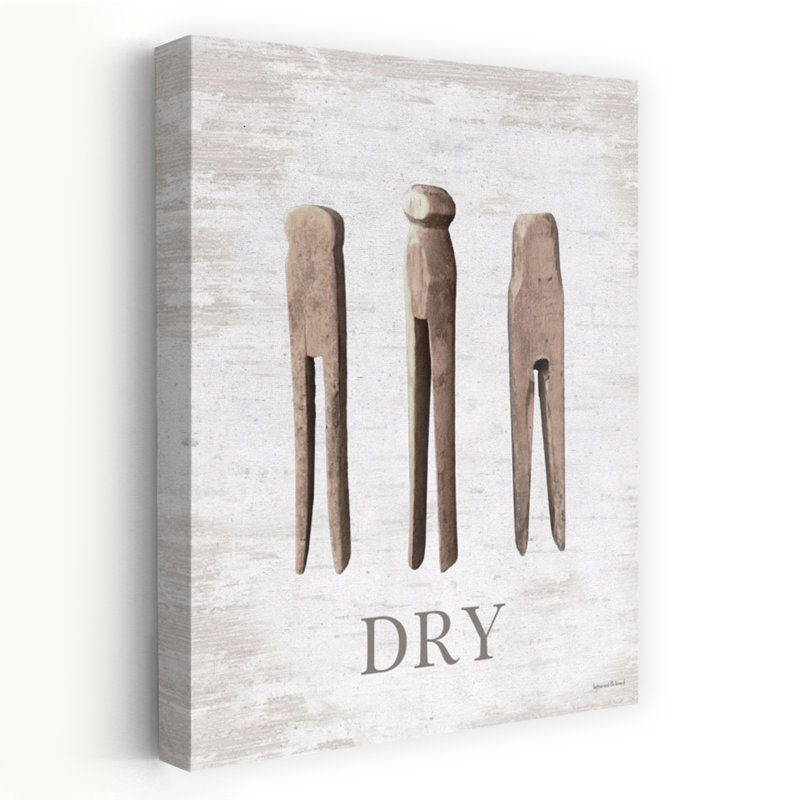 Heirloom Laundry - Dry - Modern Farmhouse Vintage, H 32 po x l 48 po