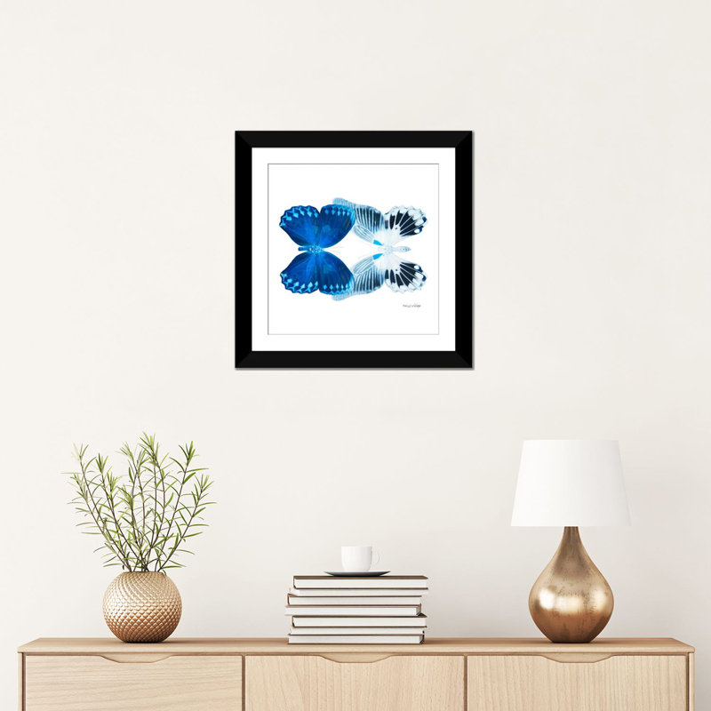 « misse papillon x-ray xiii », reproduction d’impression sur toile, H 16 po x l 16 po x P 1 po, Papier d'art encadré noir