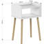 40cm W Solid Wood Bedside Table-1569113461