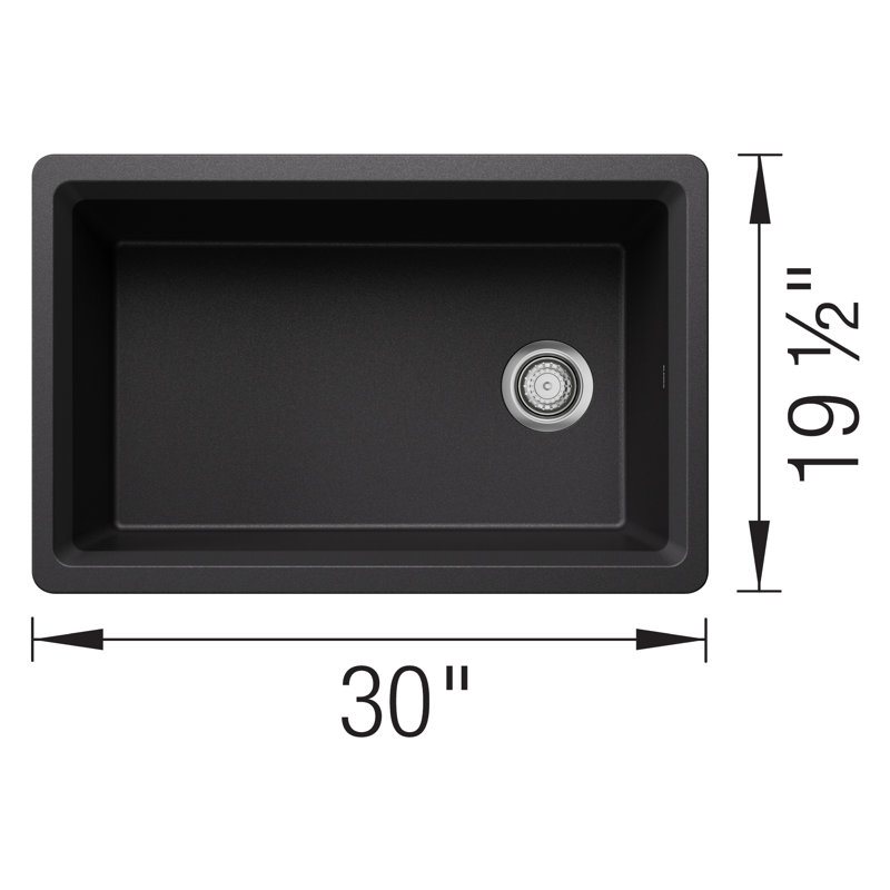 BLANCO INTEOS 30 ANTHRACITE, Anthracite