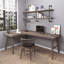Bureau en bois massif en L noyer clair-1012253637-1012253639