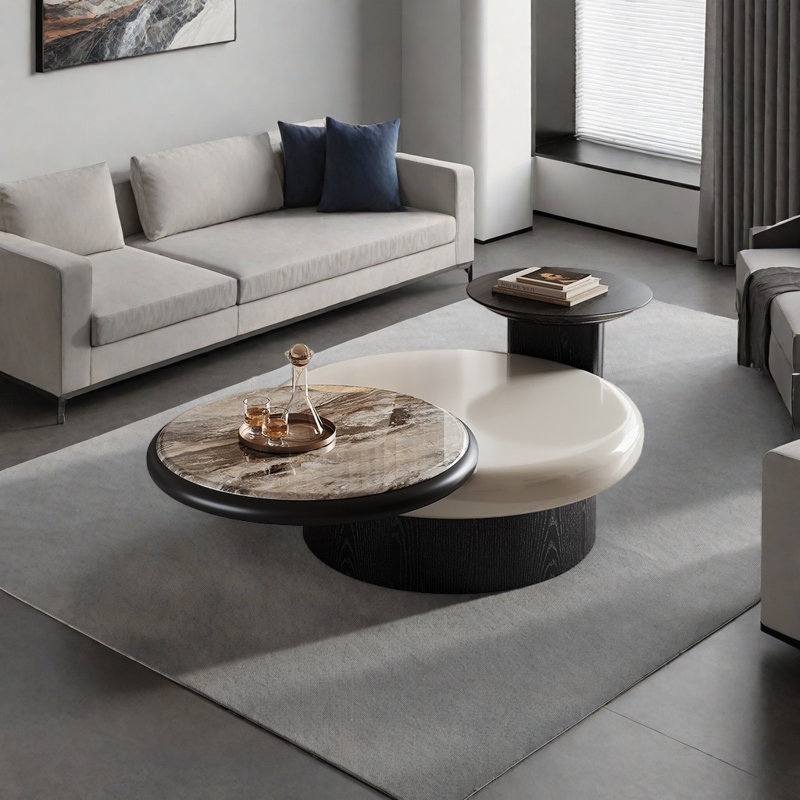Table basse italienne de style minimaliste classique