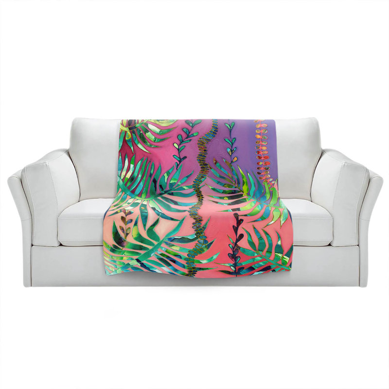 Hand Woven Throw Blanket, 68" W x 80" L