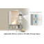 Pharmacie 24 po x 30 po avec miroir pour salle de bain