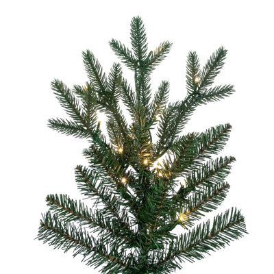 Colorado Blue Fir Artificial Pre-Lit Christmas Tree with 1000 LED Color Changing 3mm Low Voltage 6 Function Wide Angle Coaxial Lights