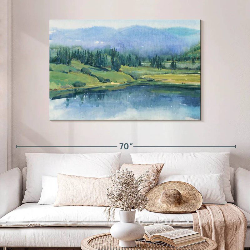 Alvord Mountain Lake II, H 32 po x l 48 po