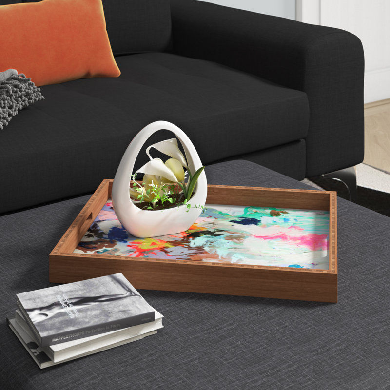 Norphlet Bamboo Tray, 14" H x 18" W x 1.75" D