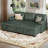 80'' Upholstered Sleeper Sofa, Pull Out Bed With Storage Chaise For Living Room Bedroom Apartment-1955939380