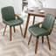 Chaise rembourrée en similicuir Kelham -514089357