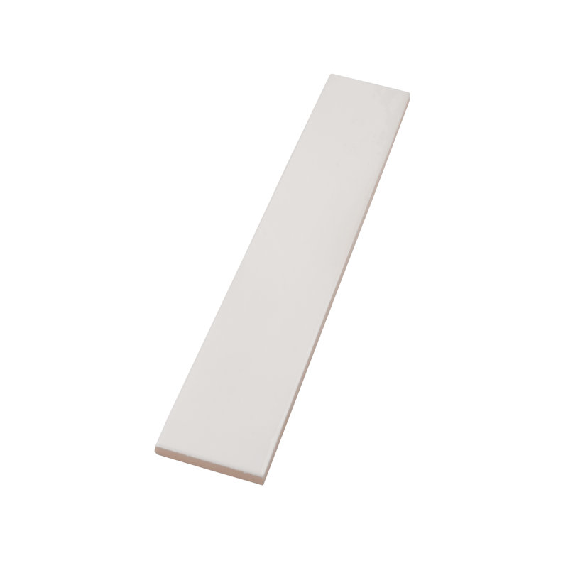 2.56'' W x 15.75'' L Ceramic Subway Singular Tile, Ivory White