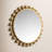 Asana Metal Round Wall Mirror-2126998652