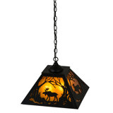 Moose at Dawn 2 - Light Pendant