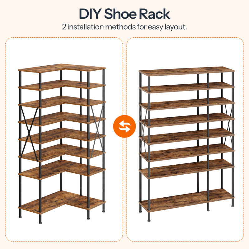 8-Tier 45 Pair Shoe Rack