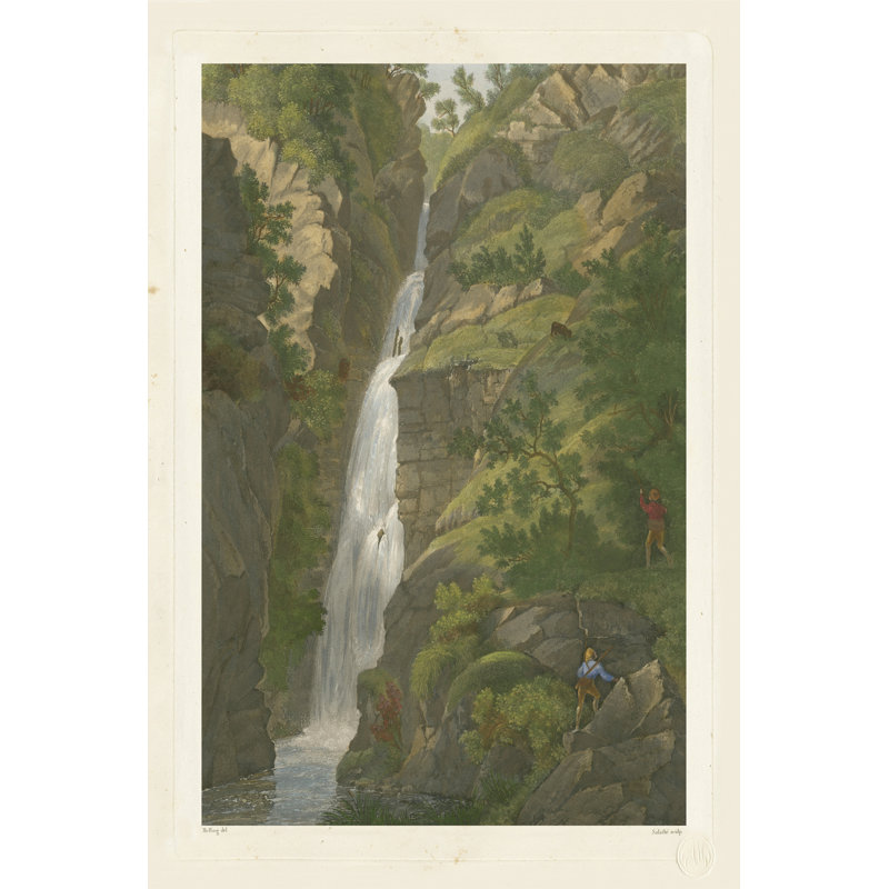 Tranquil Cascade II by Melling - Wrapped Canvas Print, 46cm H x 30cm W