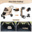 Grande poussette pour grands et petits animaux-124844022