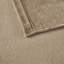 Drap de très grande taille taupe 4 pièces - 100% ultra doux avec des draps-housses 2 taies d'oreiller brossées des deux côtés
