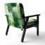 Fauteuil d'appoint rembourré Glam Dancing Shape I-1481656934