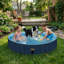 Piscine pliable pour chien - piscine et baignoire portables pour animaux de compagnie, PVC durable, drainage facile et conception sans gonflage-29430130-29430494