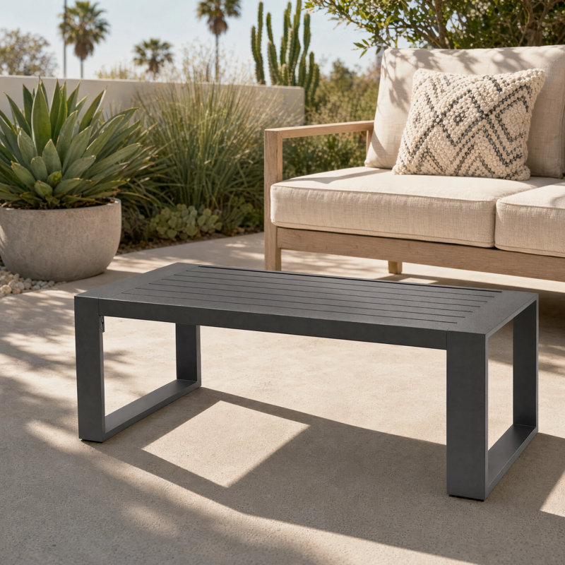 Table basse d'extérieur Sleek