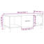 Four Leg Coffee Table with Storage-1438846842