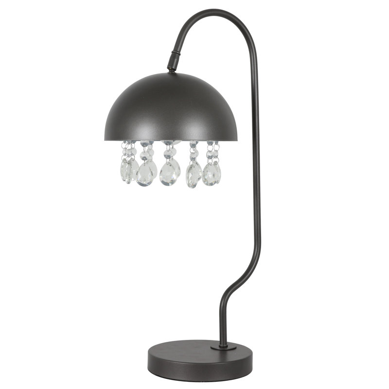 Rimmer Metal Desk Lamp, Dark Gray