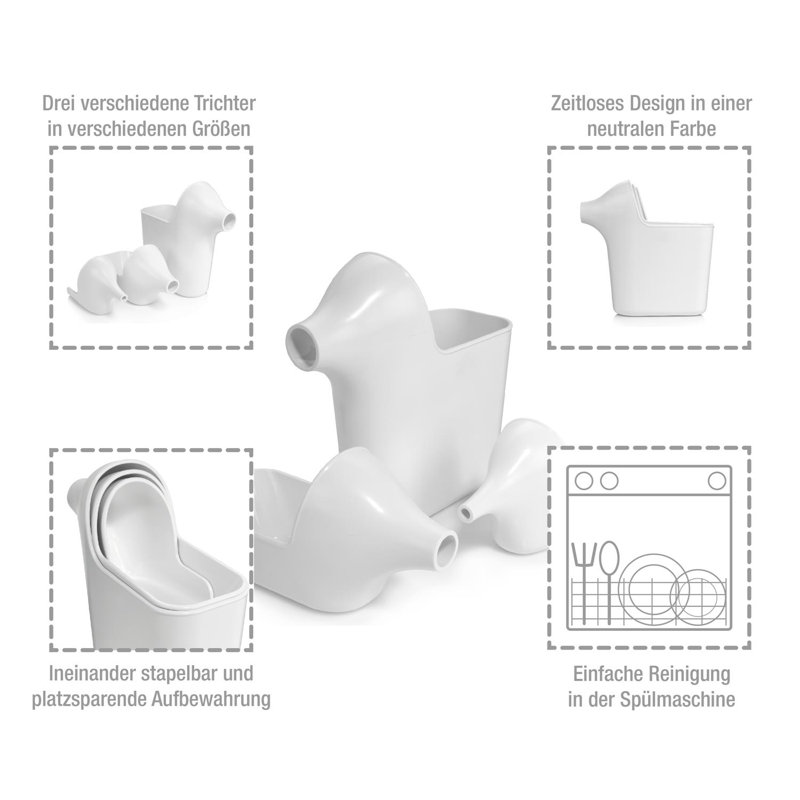 3 Piece Funnel Set