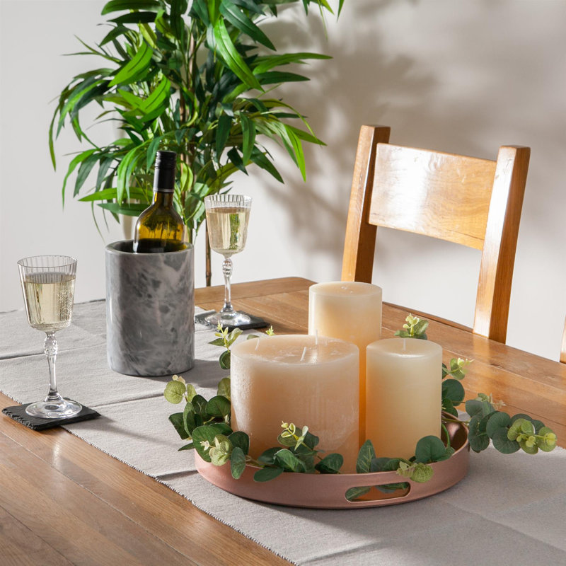 Argon Tableware Melamine Tray, Rose Gold