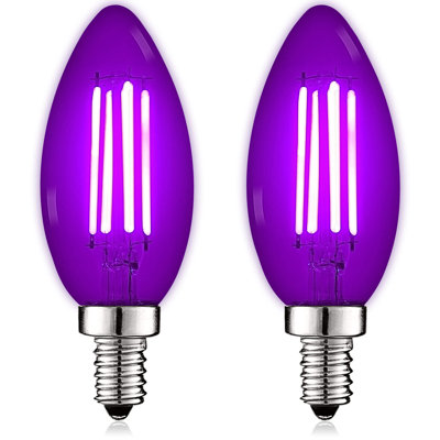 4,5 W (équivalent à 40 W), ampoule à DEL B11, ampoule colorée, culot E12 / candélabre