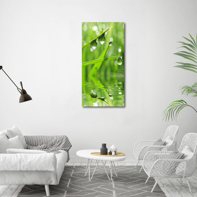 Blades Of Grass - Wrapped Canvas Print