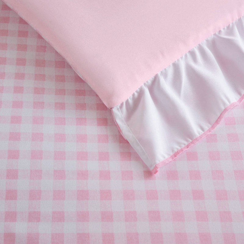 Printed Comforter Set 3-Piece Twin/Twin XL, Pink