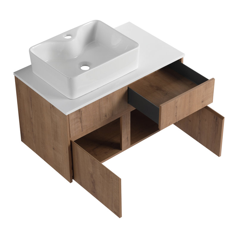 Rangement mural en bois Modern Vanities