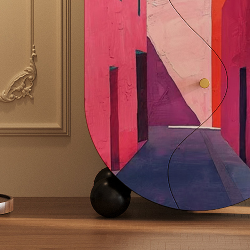 Armoire de rangement en bois Minimalist Art