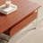 Rectangular stainless steel coffee table-106899322