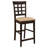 Anastin Lattice Back Counter Chair Cappuccino-1066586802