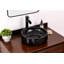 Lavabo de salle de bain vasque en pierre naturelle, marbre noir Avalon